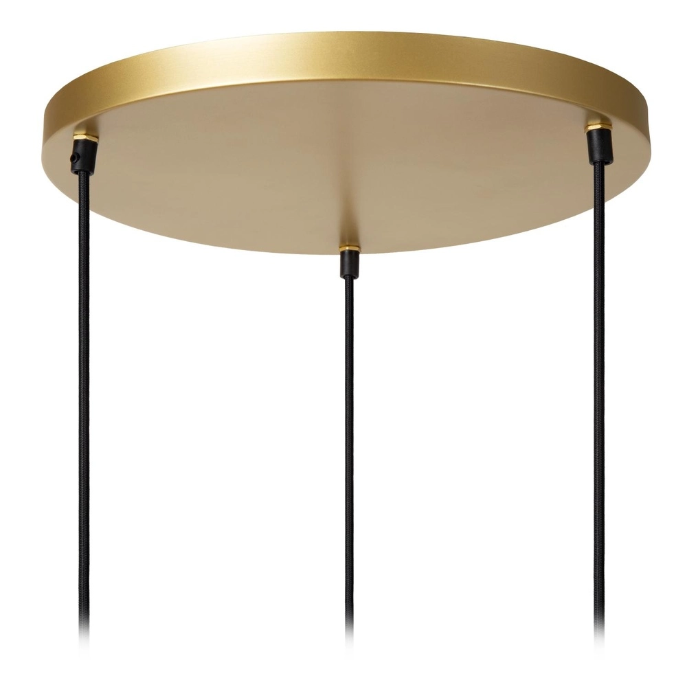 Lampe suspendue Tasman Rotin à 3 lumières Lucide 5411212105998