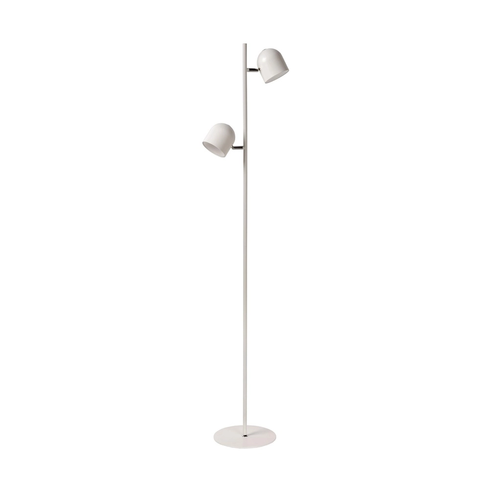 Lampe de pied Skanska Blanc à deux lumières