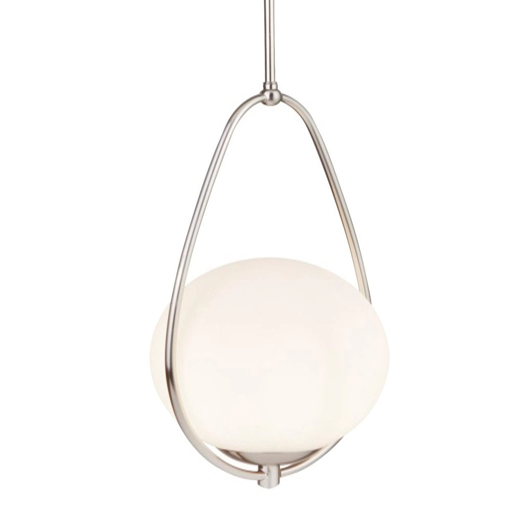 Lampe suspendue Avalon met wit glas