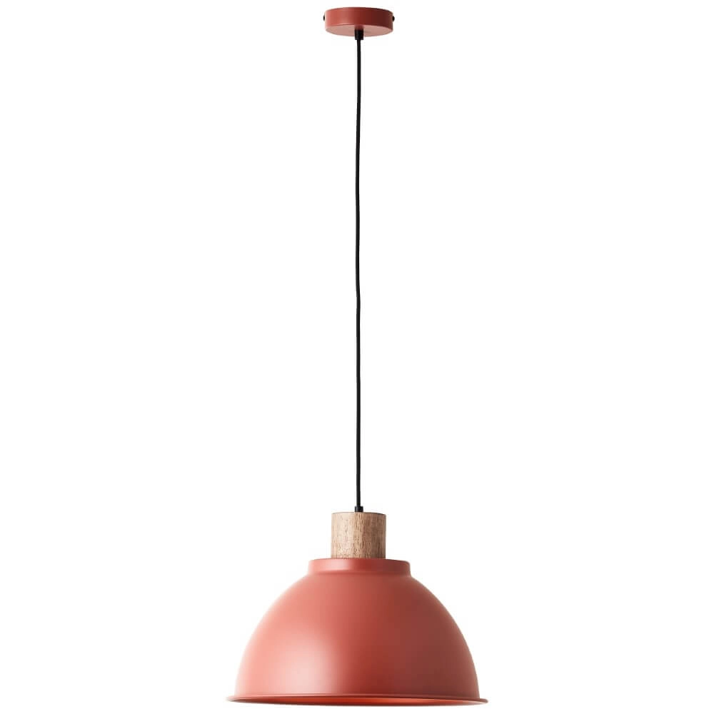 Lampe suspendue Erena Ø 38cm rouge Brilliant 4004353413063