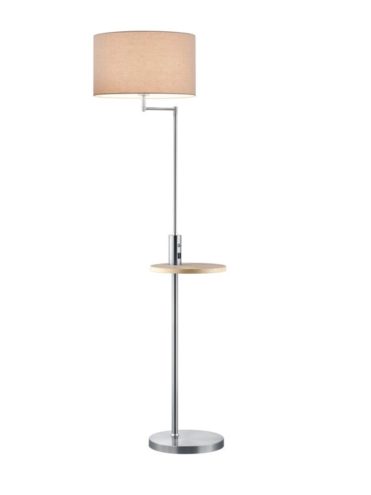 Lampe de lecture Claas Table gris métallisé