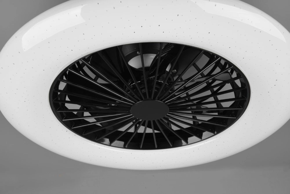 Ventilateur de plafond noir Stralsund Trio 4017807491098