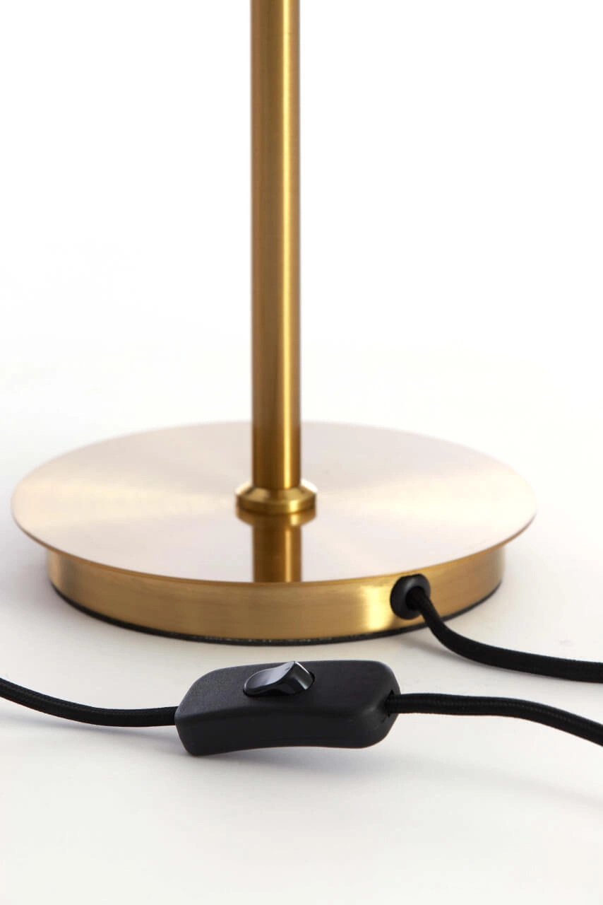 Lampe de table design Medina verre fumé Light & Living 8717807696924