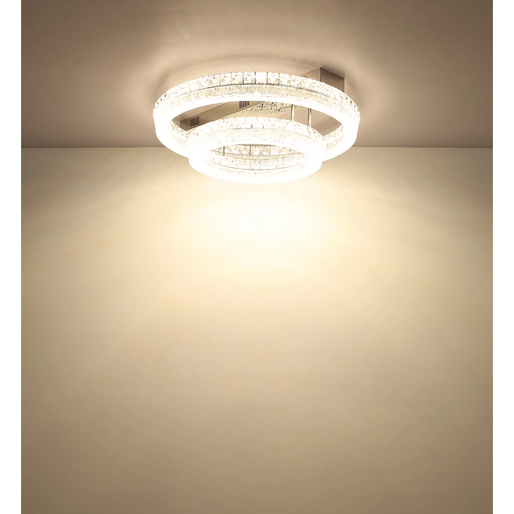 Lampe de plafond Laurel Chrome Globo 9007371578771