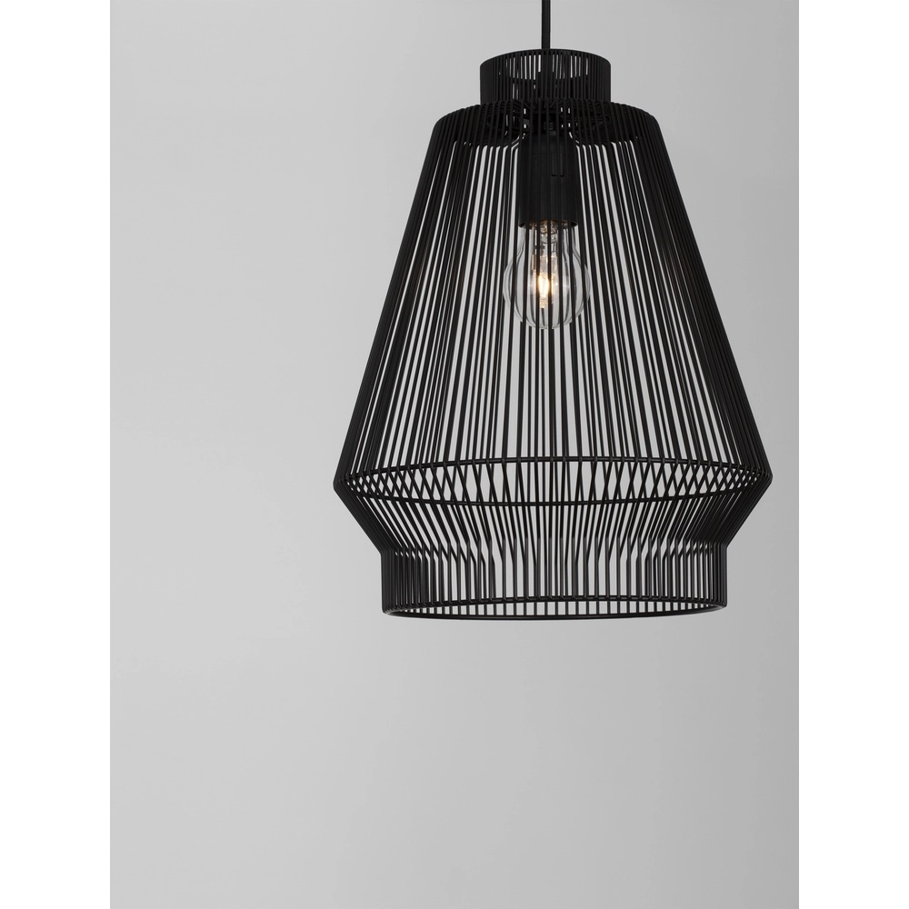 Suspension Bohème Bredo Ø 27,5cm noir Lyora 5212017438898