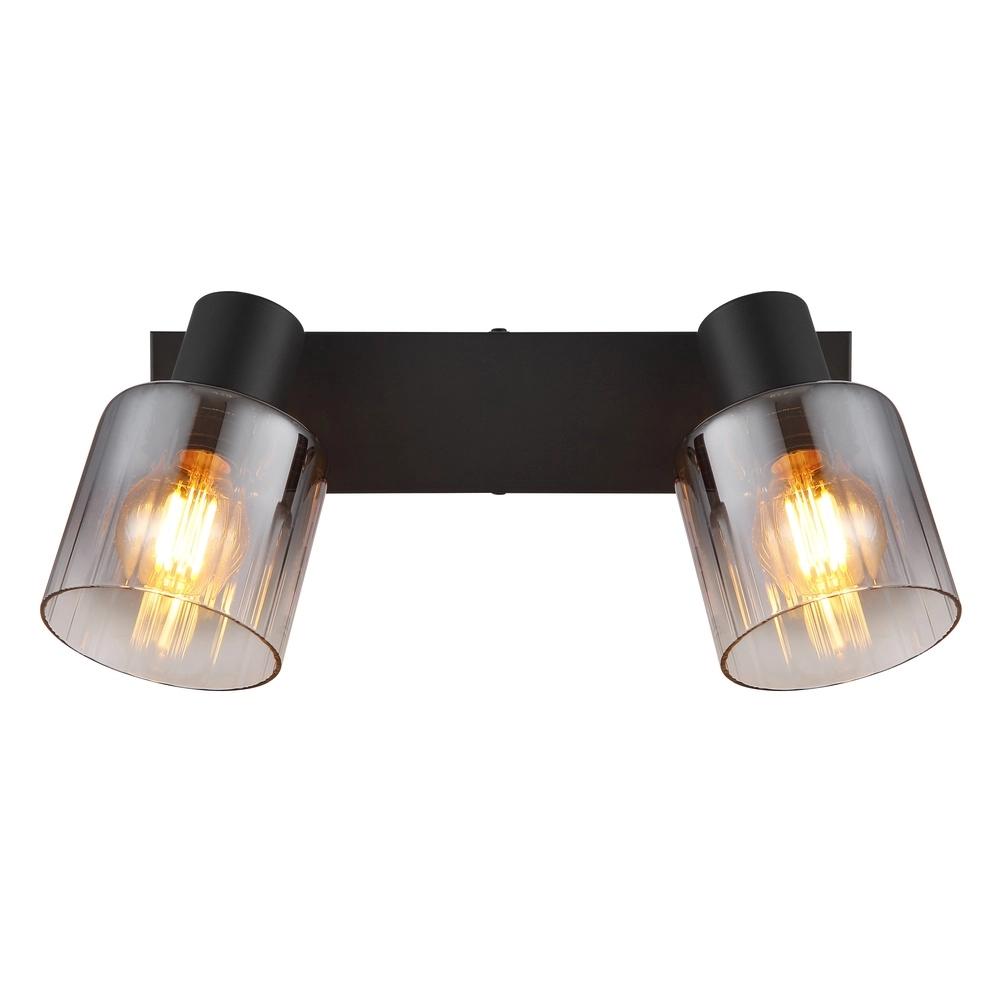 Lampe de plafond Jack 2-noir clair Globo 9007371516834