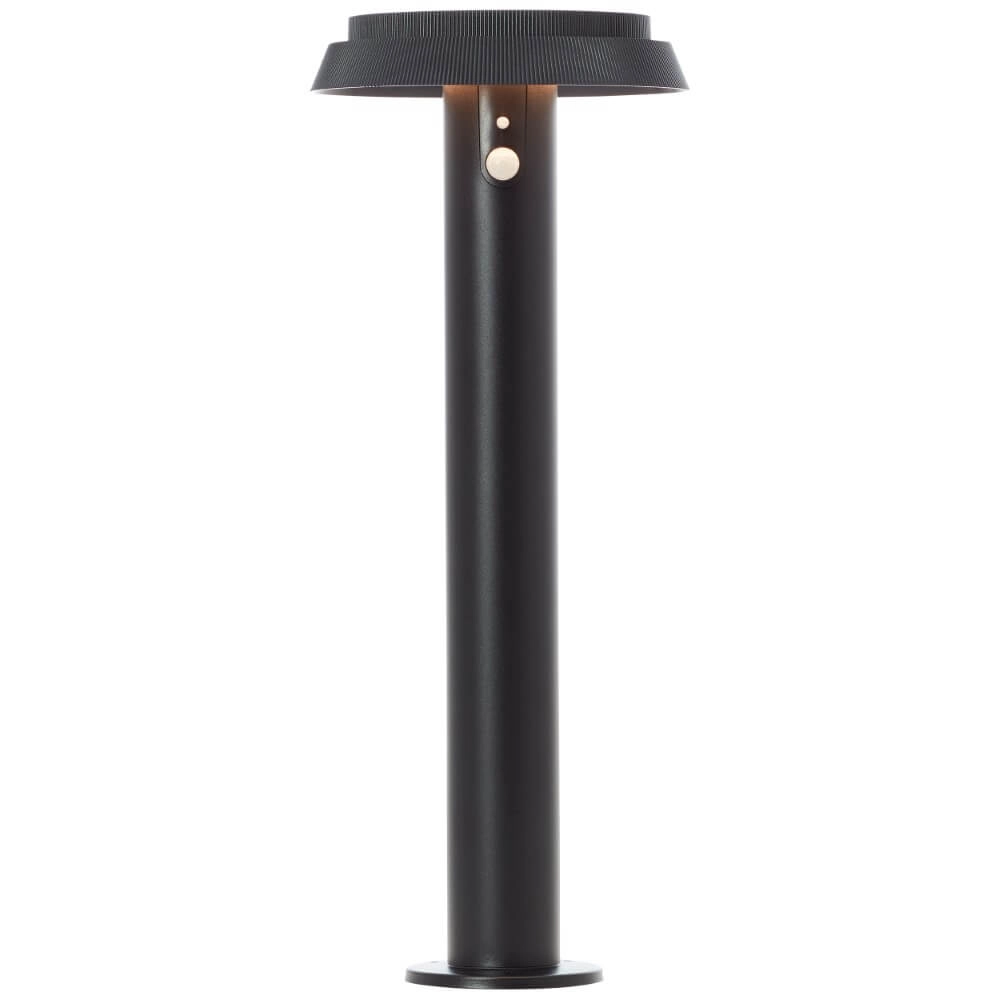 Lampe sur pied noire Alvero avec capteur Brilliant 4004353437830
