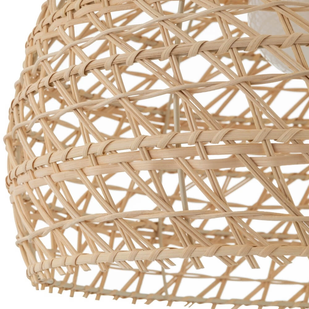Suspension en rotin Boho M Ø 43cm Lyora 5903139111515