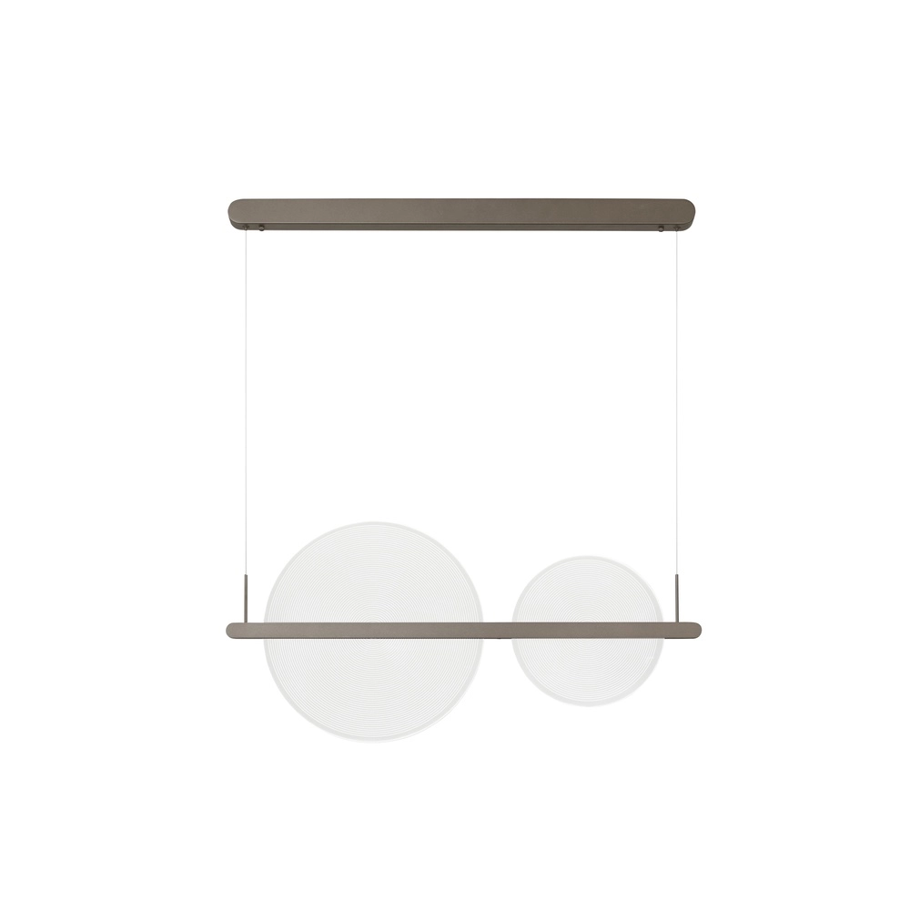 Suspension élégante Noah brun café Lyora 5212017439406