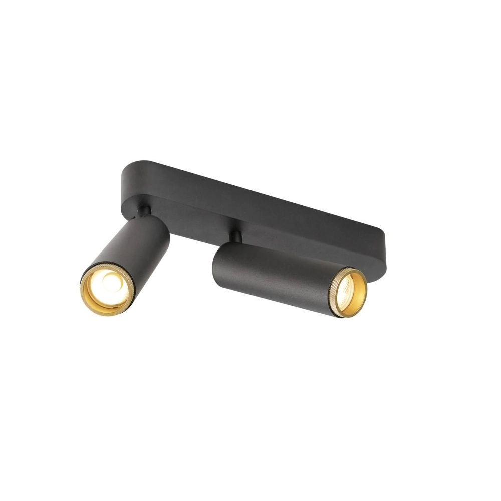 Spot monté en surface Grip! M 2 lumières noir 3000K SLV 4024163304573