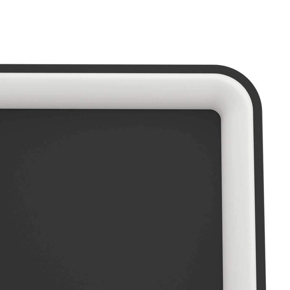 Lumière de plafond LED élégante Loretello 35x35cm - noir Eglo 9008606316397