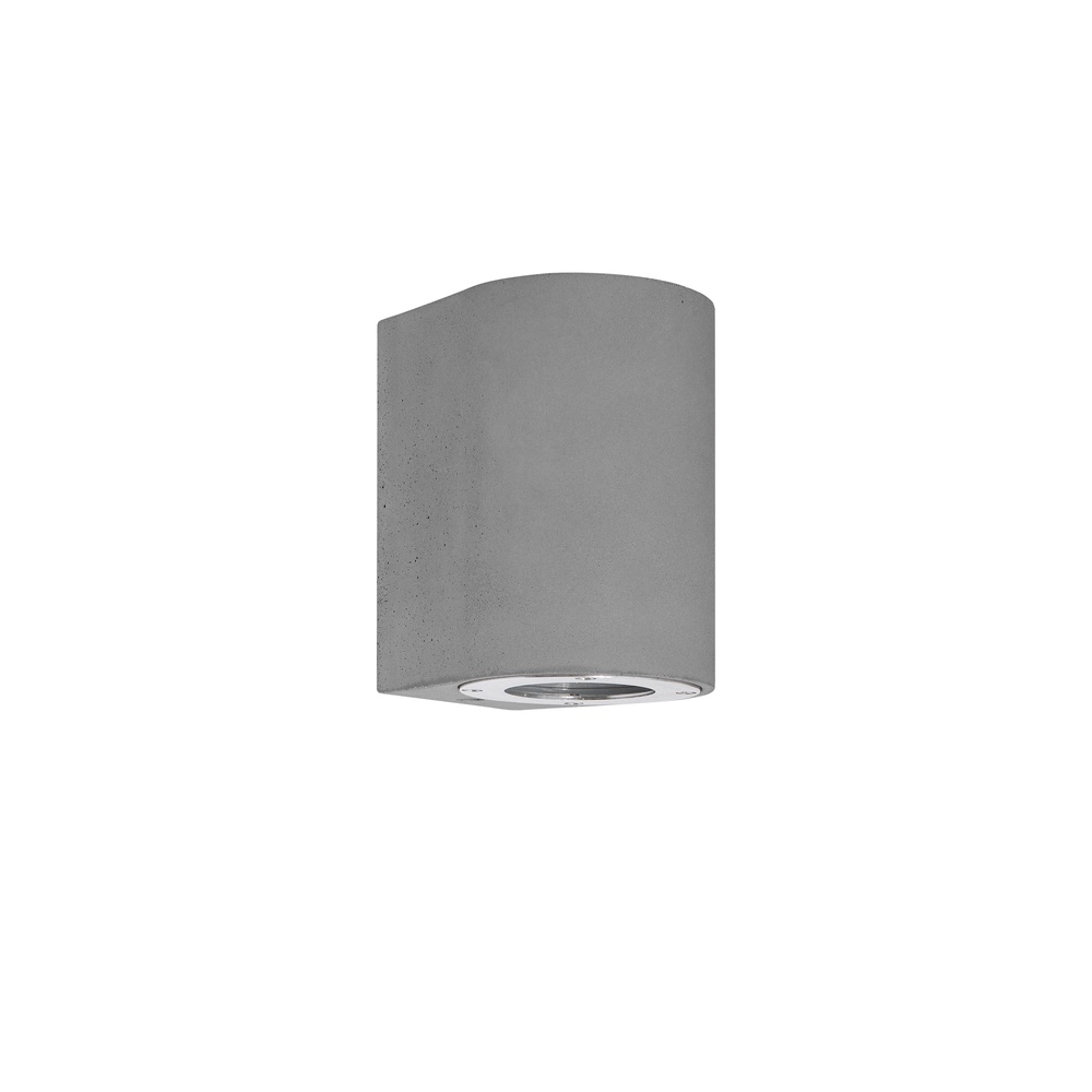 Spot mural Lido gris béton 12cm Lyora 5212017426833