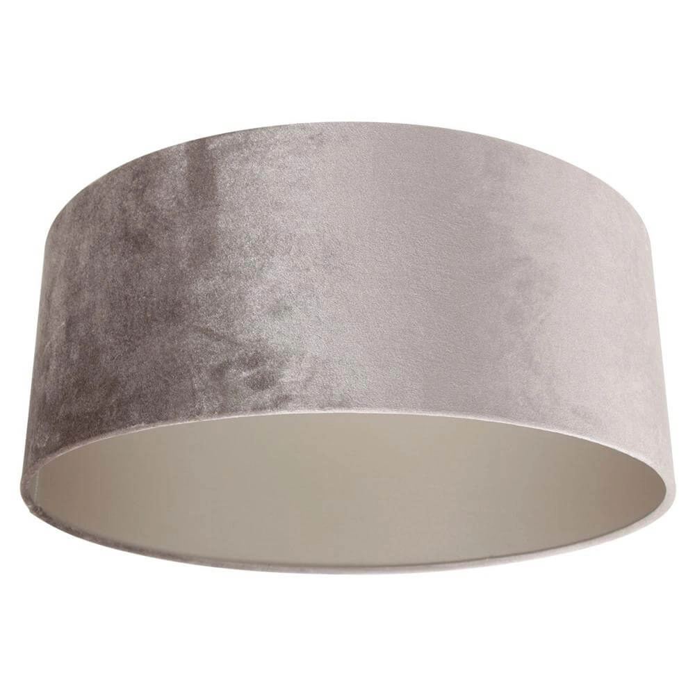 Lampadaire Zig-Zag noir avec abat-jour gris Ø 40cm Steinhauer 8712746179217