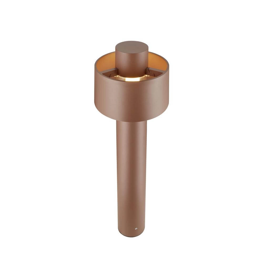 Lampe de jardin design Photoni Cyl Pole 75 Brun rouille 75cm SLV 4024163295321