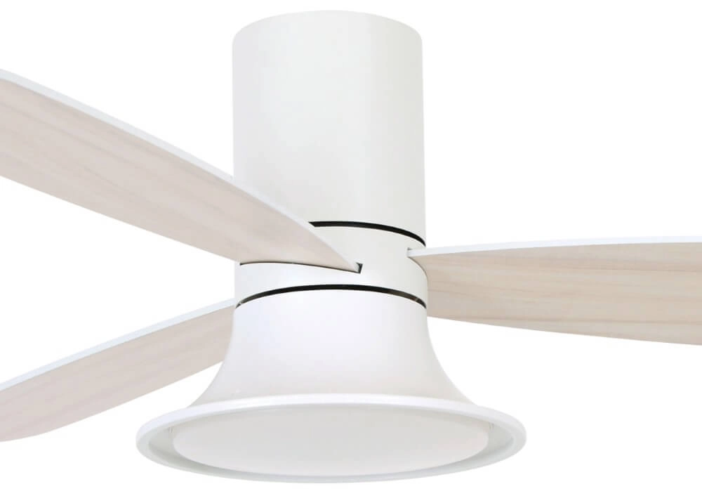 Ventilateur blanc avec lampe Flusso Ø132cm Beacon 9333509151777