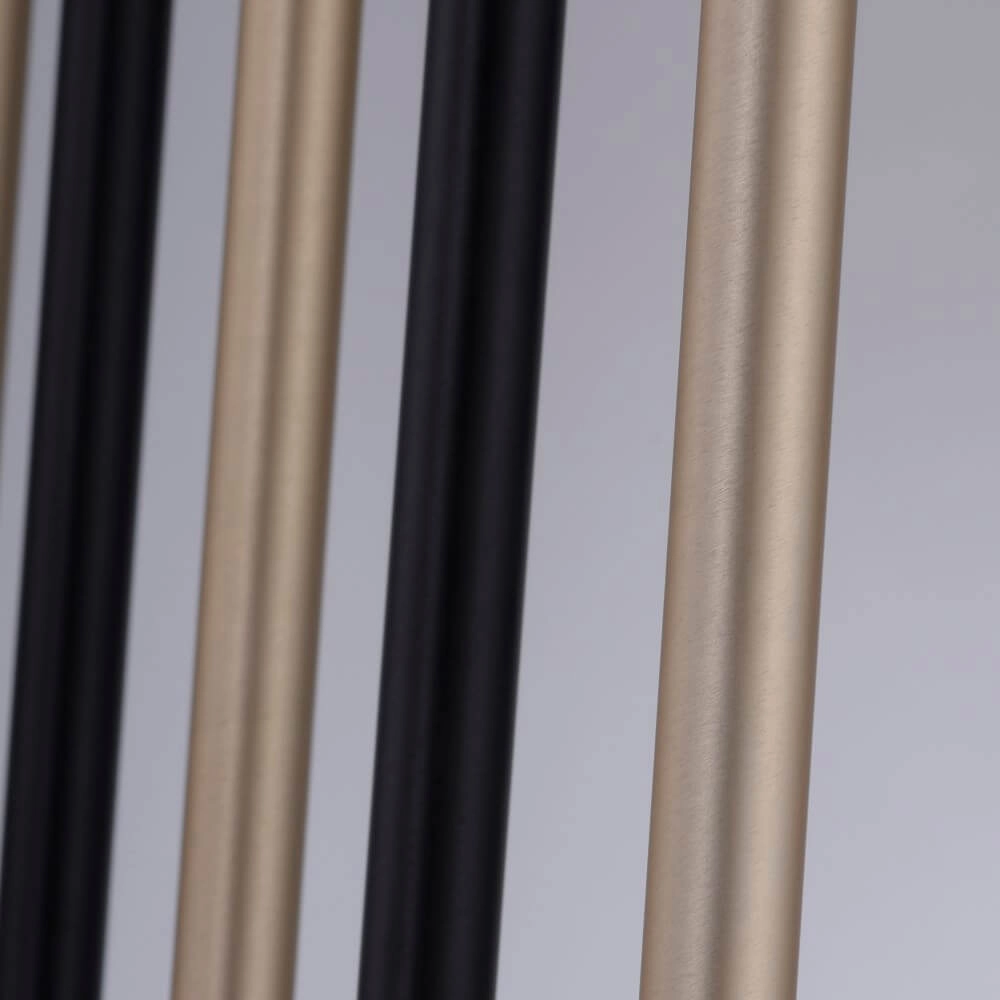 Lampe suspendue unique Flute 7 lumières Paul Neuhaus 4012248374771