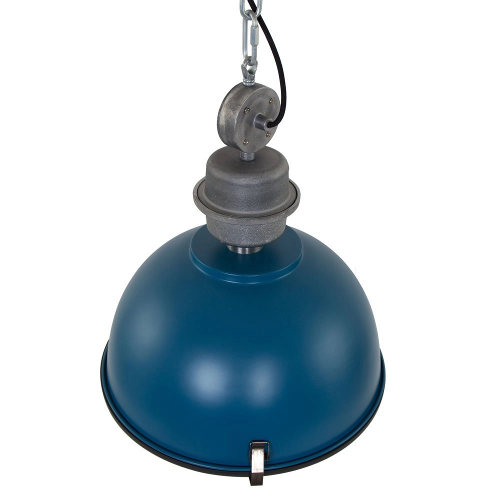 Lampe à suspension Bikkel bleu avec gris métallisé Steinhauer 8712746105162