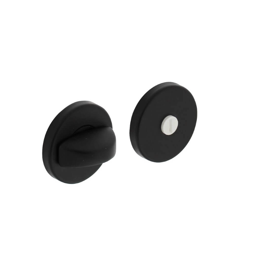 Fermeture des toilettes Tira aluminium noir Ø 5cm