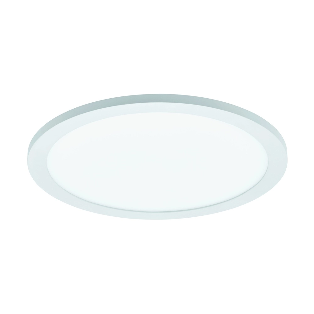 Lumière de plafond élégante Sarsina Ø 30cm de blanc