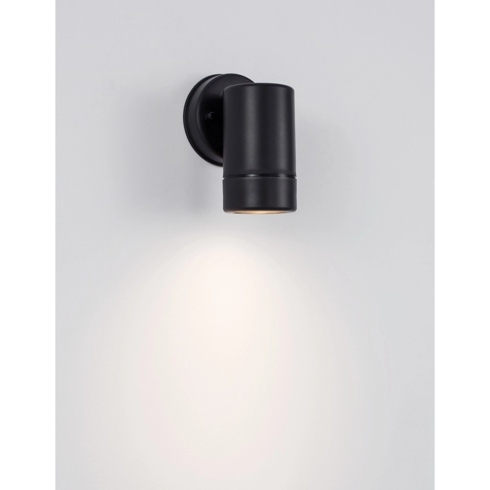 Projecteur rond Limbio Noir vers le bas Lyora 5212017425874