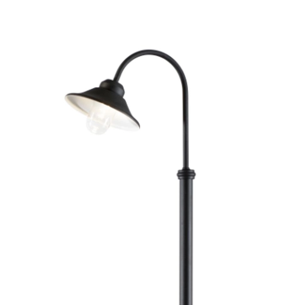 LED lampe d'extérieur Vega 8w - 3000K - 240cm noir mat KonstSmide 7318305637504