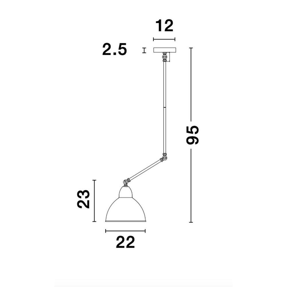 Plafonnier Virgo noir Lyora 5212017420732