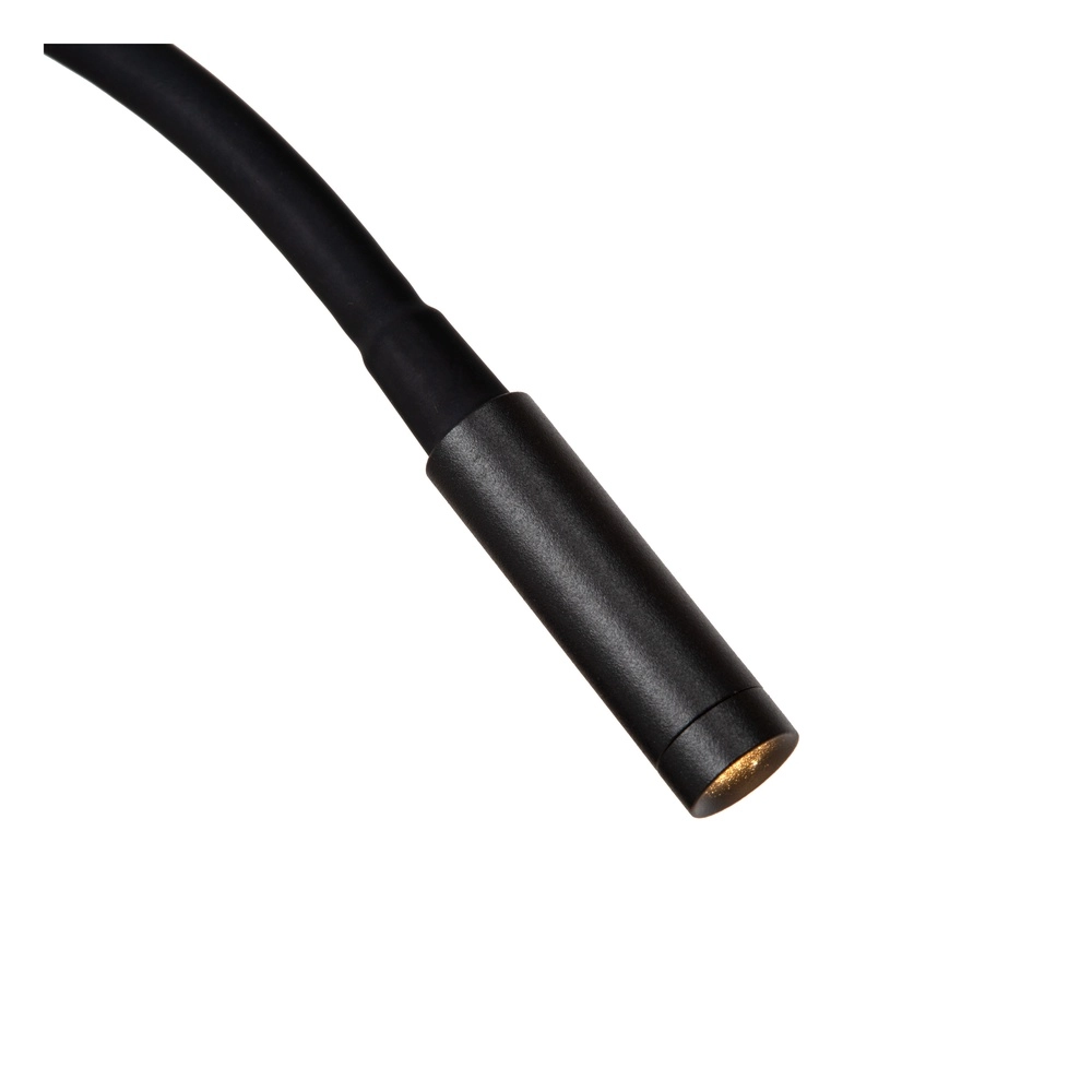 Lampe de chevet Asja Noir dimmable Premium by Lucide 5411212421180