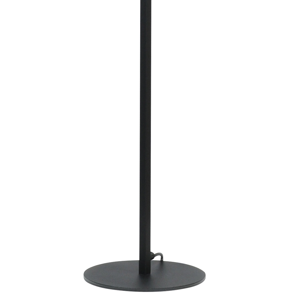 Lampadaire noir Venus 175cm avec abat-jour noir Masterlight 8718121204291