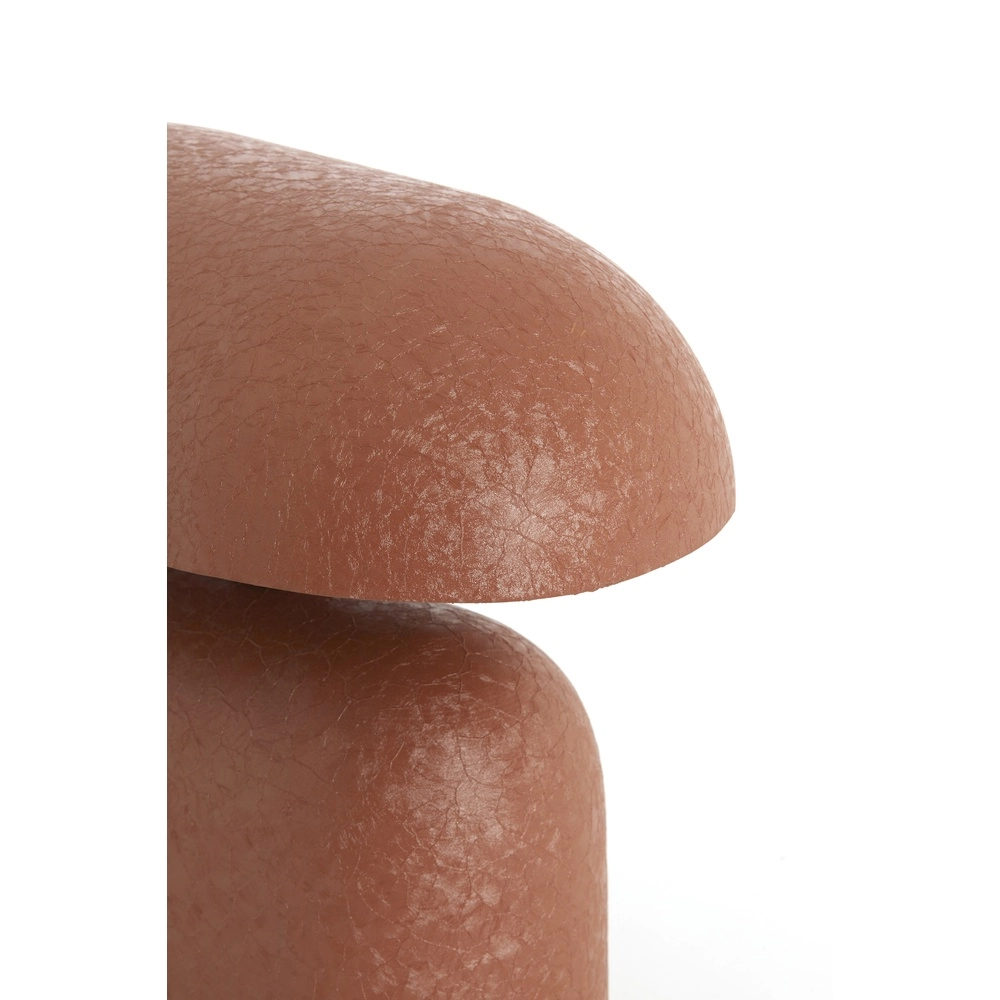 Lampe de table Todd ovale - orange foncé mat Light & Living 8717807818913