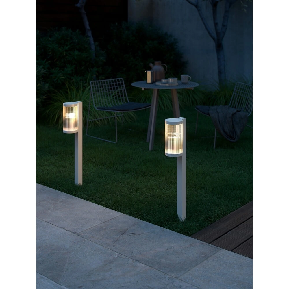 Lampe de jardin en verre Coupar brun sable Nordlux 5704924010682