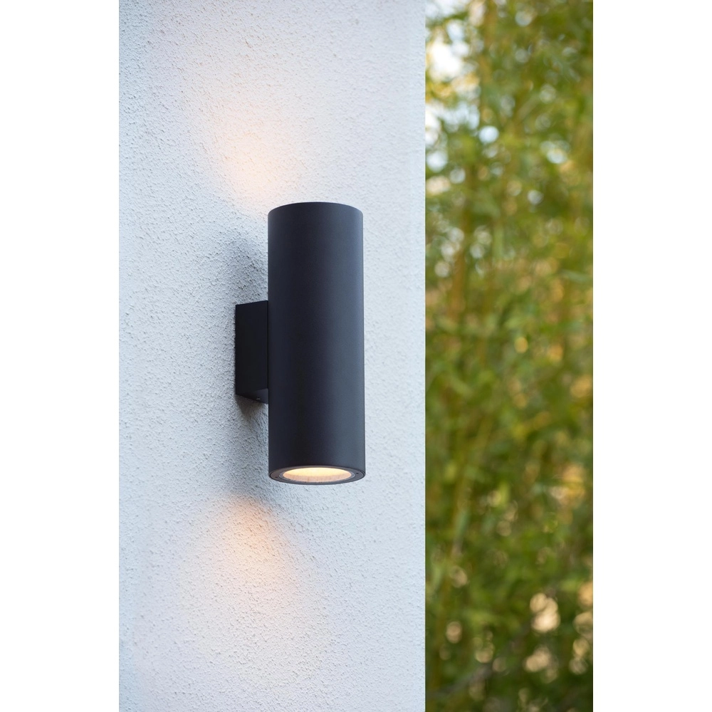 Projecteur mural Volantis Noir Haut & Descendant Lucide 5411212272058