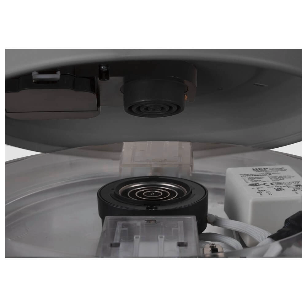 Plafonnier / Lampe suspendue Medo 30 gris - CCT - Ø 28cm SLV 4024163276719