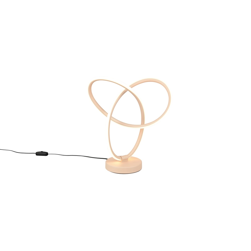 Lampe de table Lando Design brun sable