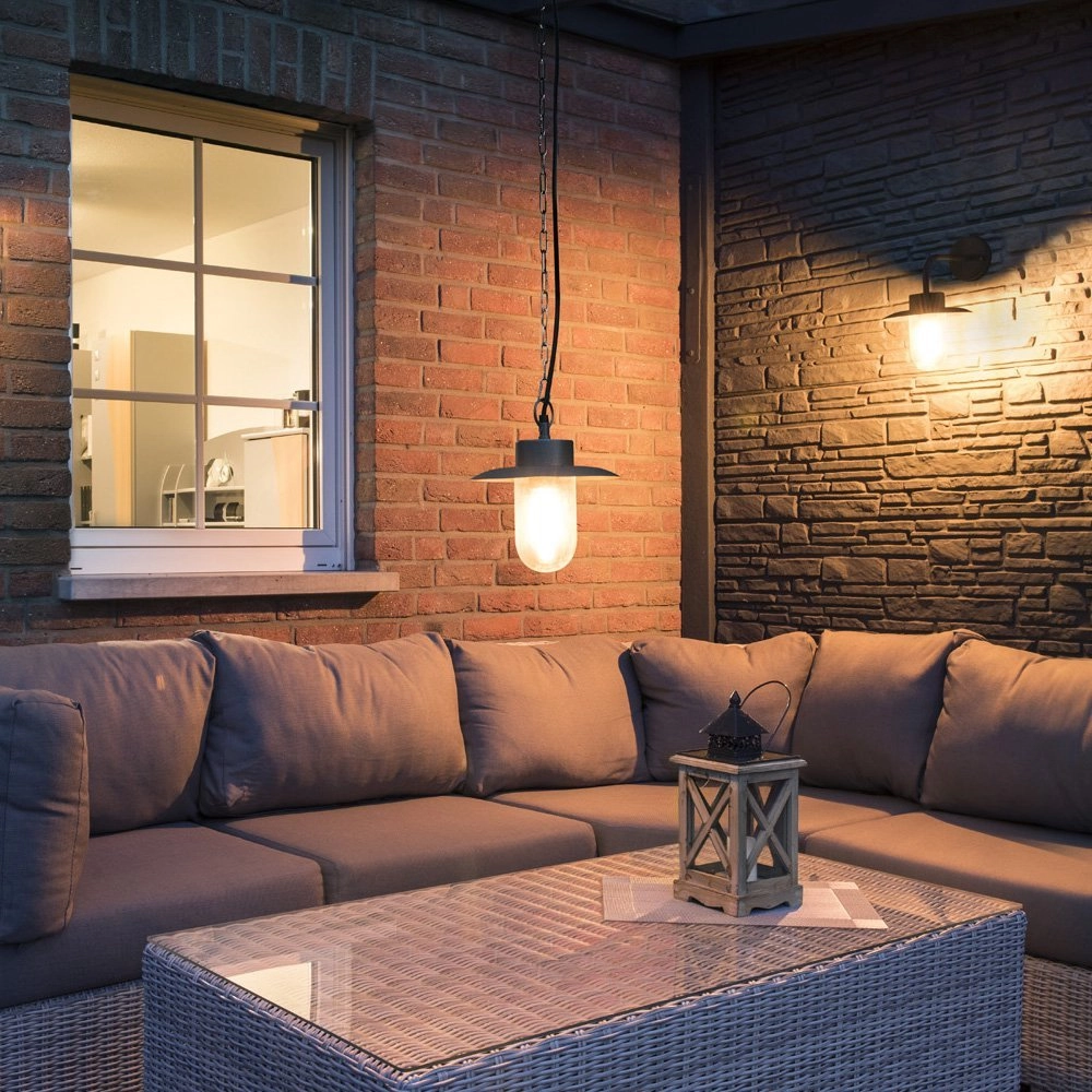 Lampe suspendue de porche Molat SLV 4024163191135