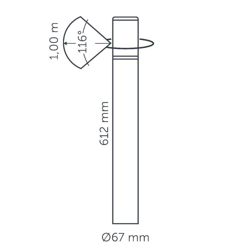 Border lighting Liv Corten 12 volt In-lite 8717051006081
