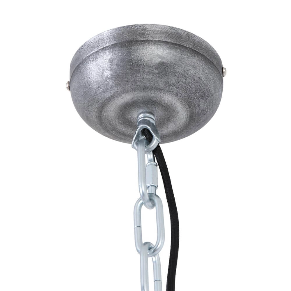 Lampe à suspension Bikkel bleu avec gris métallisé Steinhauer 8712746105162