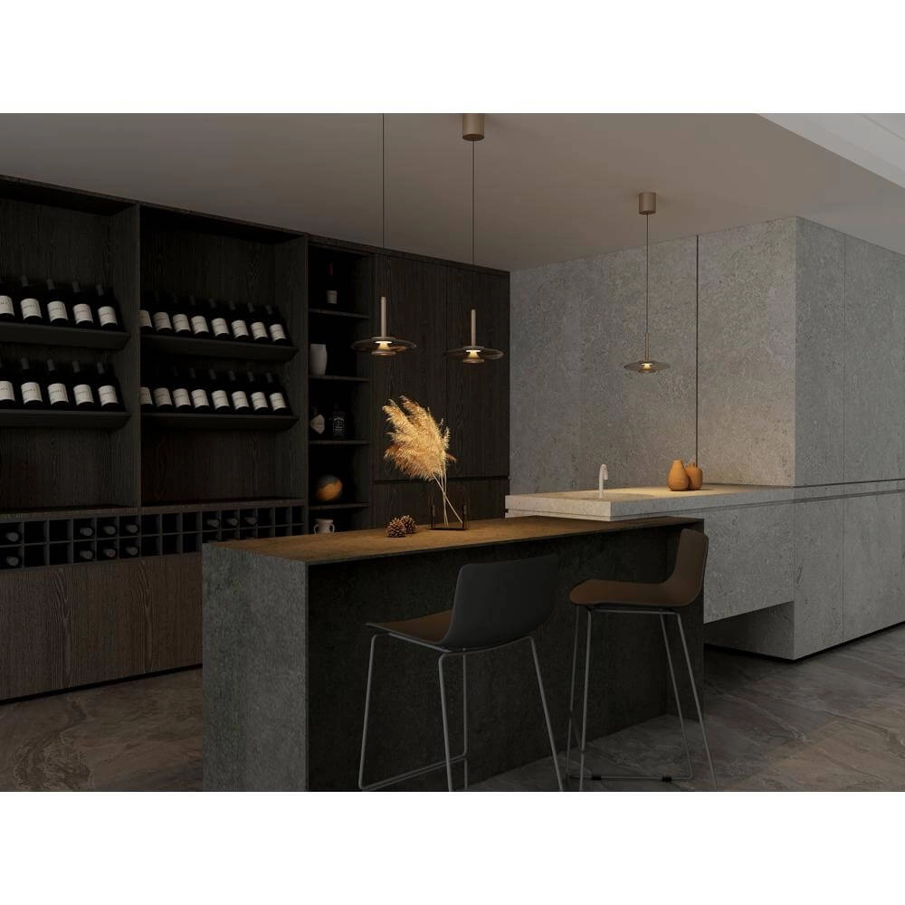 Suspension design Madison champagne Ø 22cm Artdelight 8720701102743