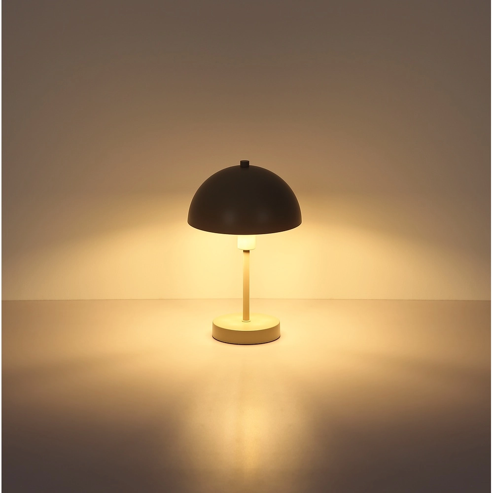 Lampe de table moderne Atoma I brun sable Globo 9007371566051