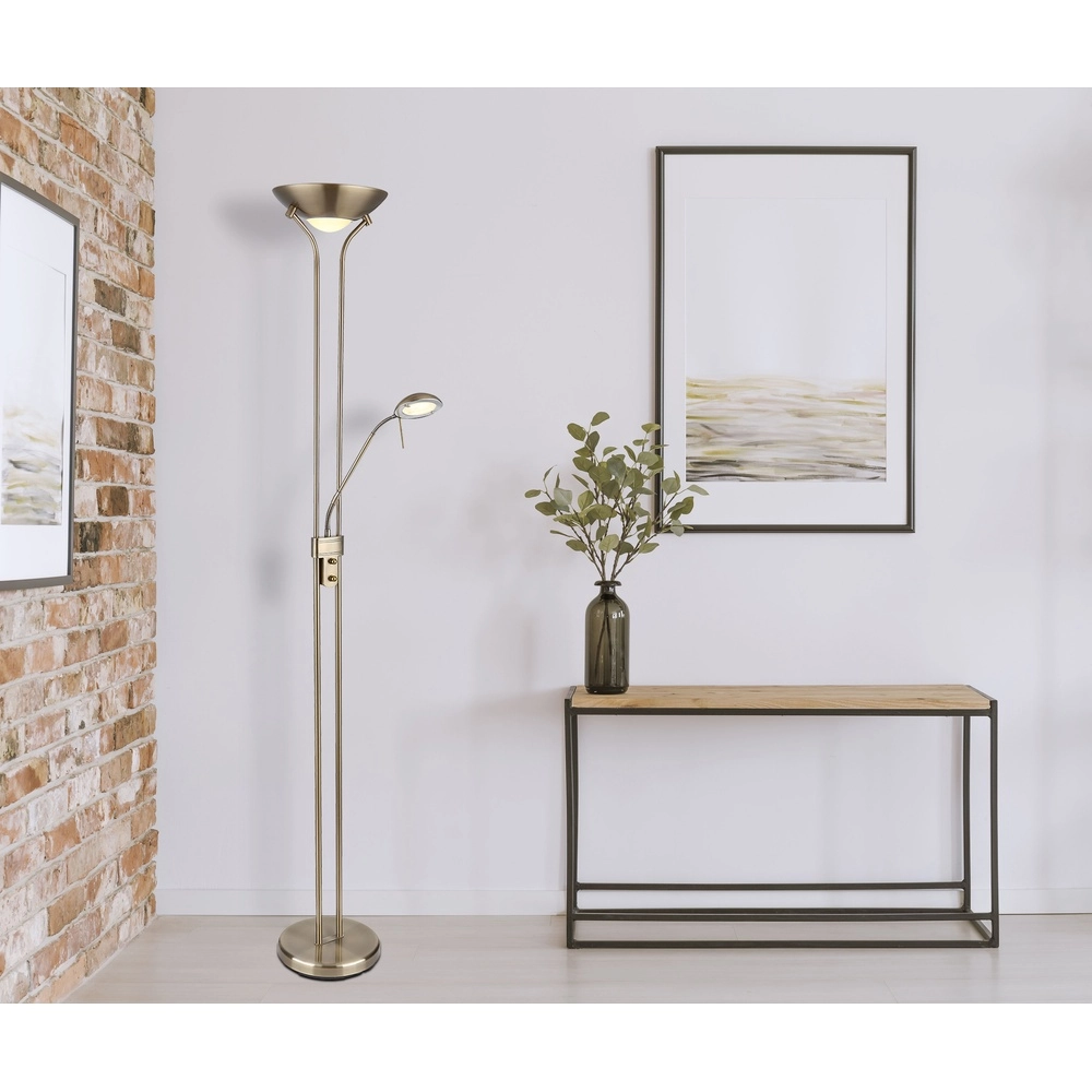 Lampe de lecture classique Leonas bronze Globo 9007371420308