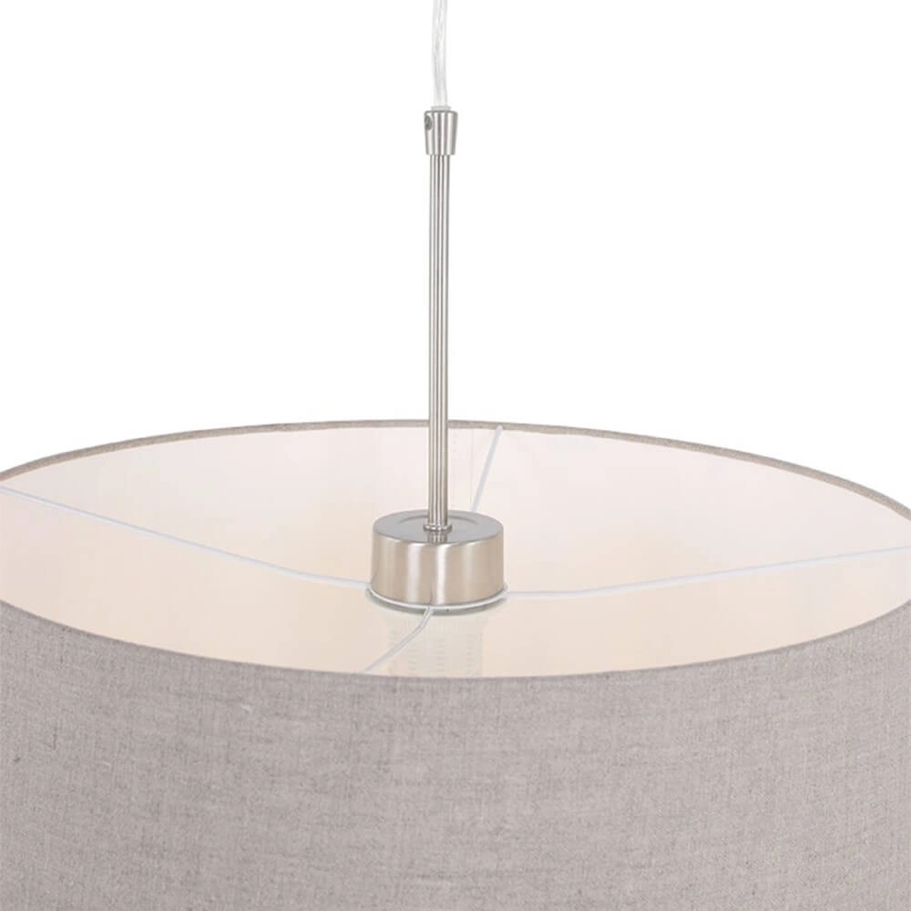 Lampe à suspension Gramineus avec capuche taupe Steinhauer 8712746088755