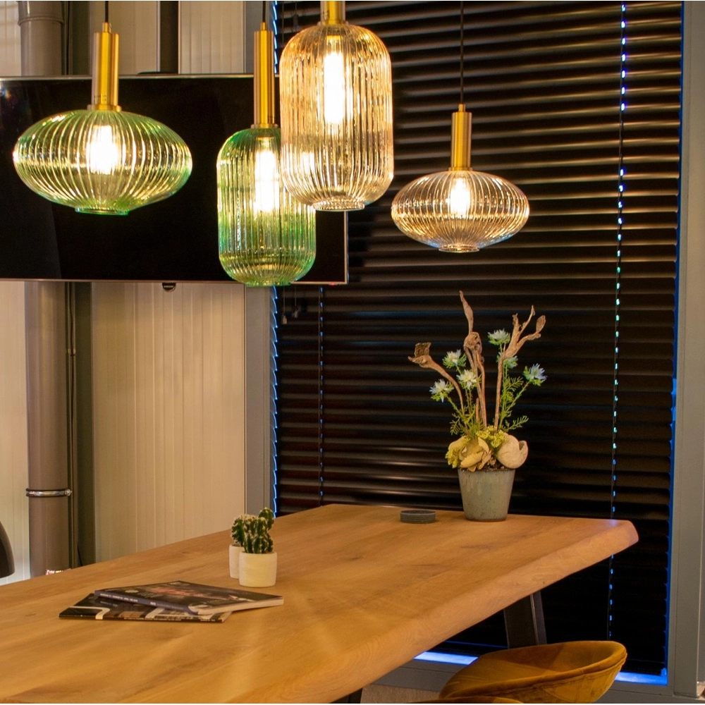 Lampe suspendue Maloto Ø 30cm vert Lucide 5411212451194