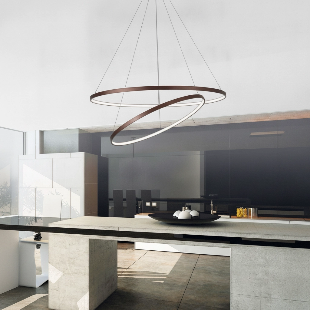 Suspension design Ferrol Café Brun Double
