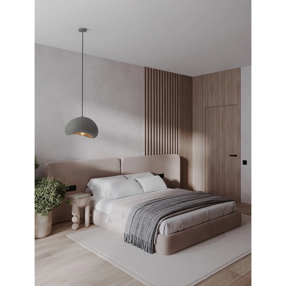 Suspension naturelle Aere gris 40cm Lyora 5212017476692