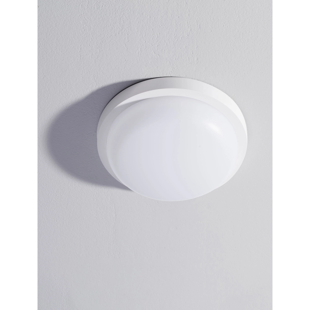 Plafonnier Reo blanc Ø 23,5cm Lyora 5212017453303