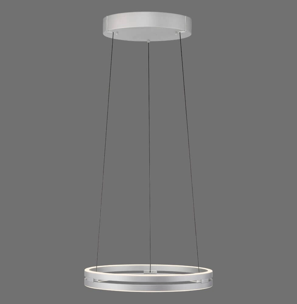 Lampe suspendue élégante Pure E-Loop aluminium Paul Neuhaus 4012248372272