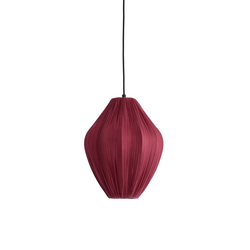 Lampe suspendue Verita Ø 31cm - teinte bordeaux