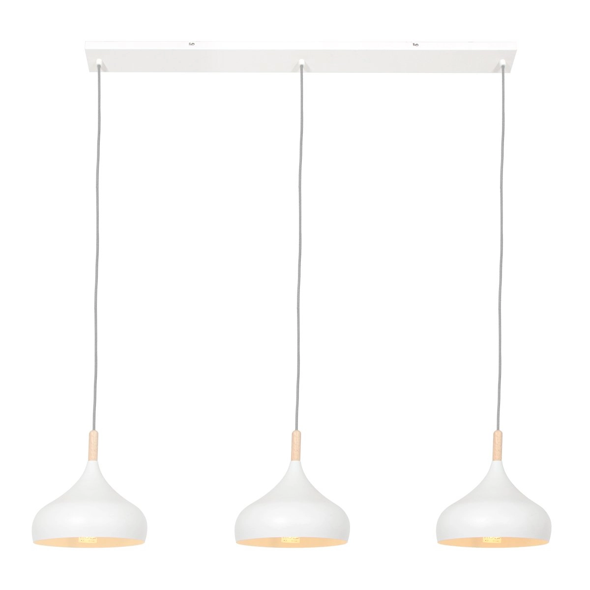 Lampe suspendue pour salle à manger White Veneer Steinhauer 8712746146745