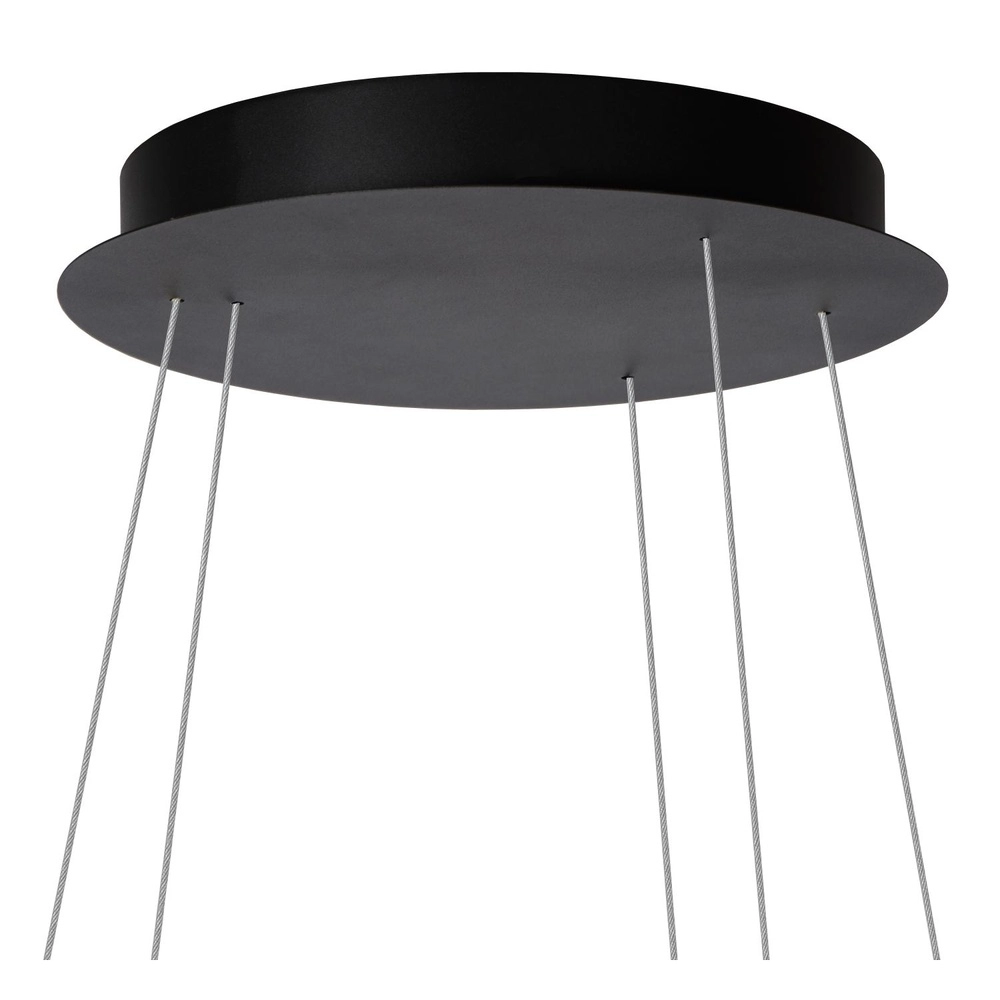 Lampe pendante moderne Triniti Noir dimmable Lucide 5411212460714