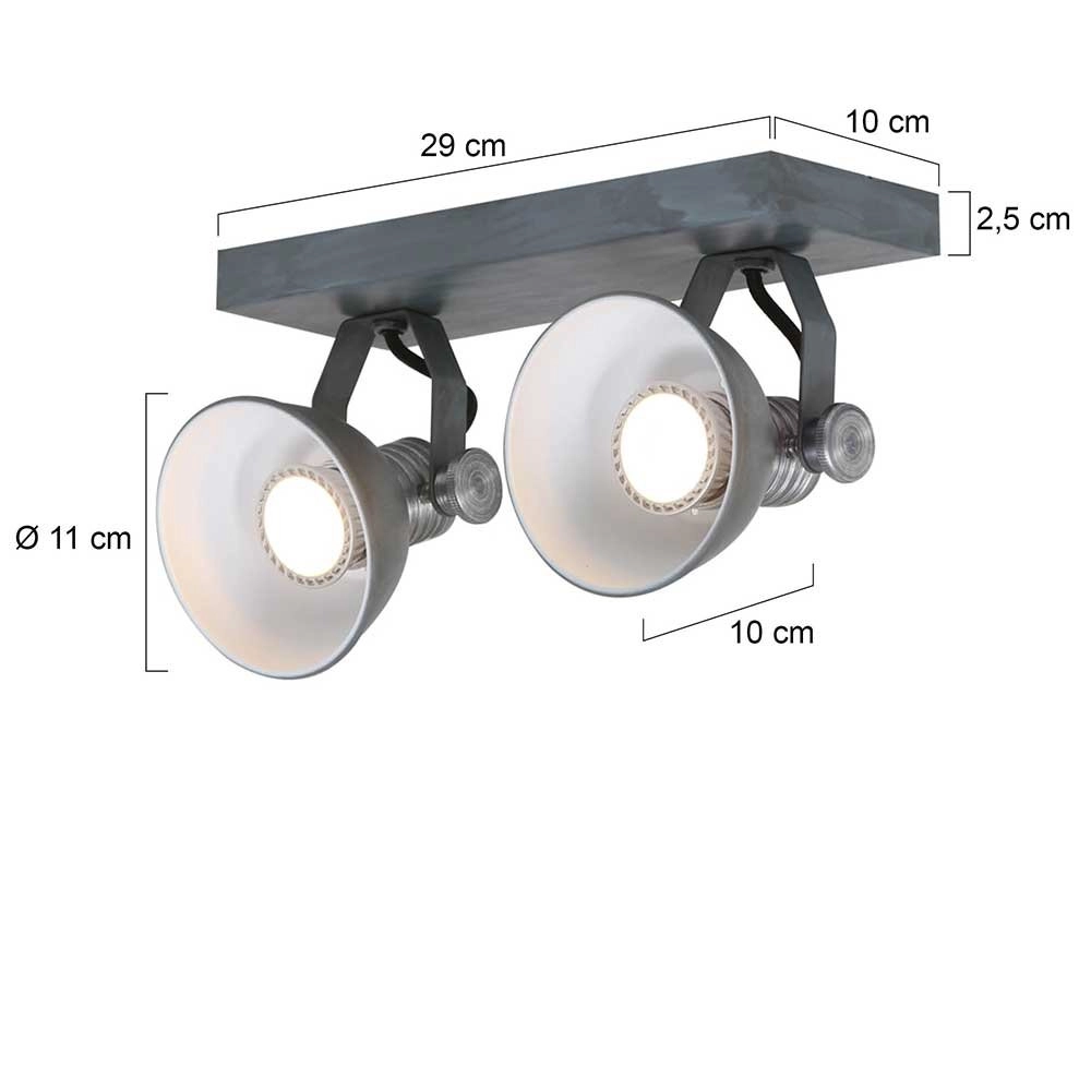 Spot de plafond LED Brooklyn Industrie Steinhauer 8712746121407