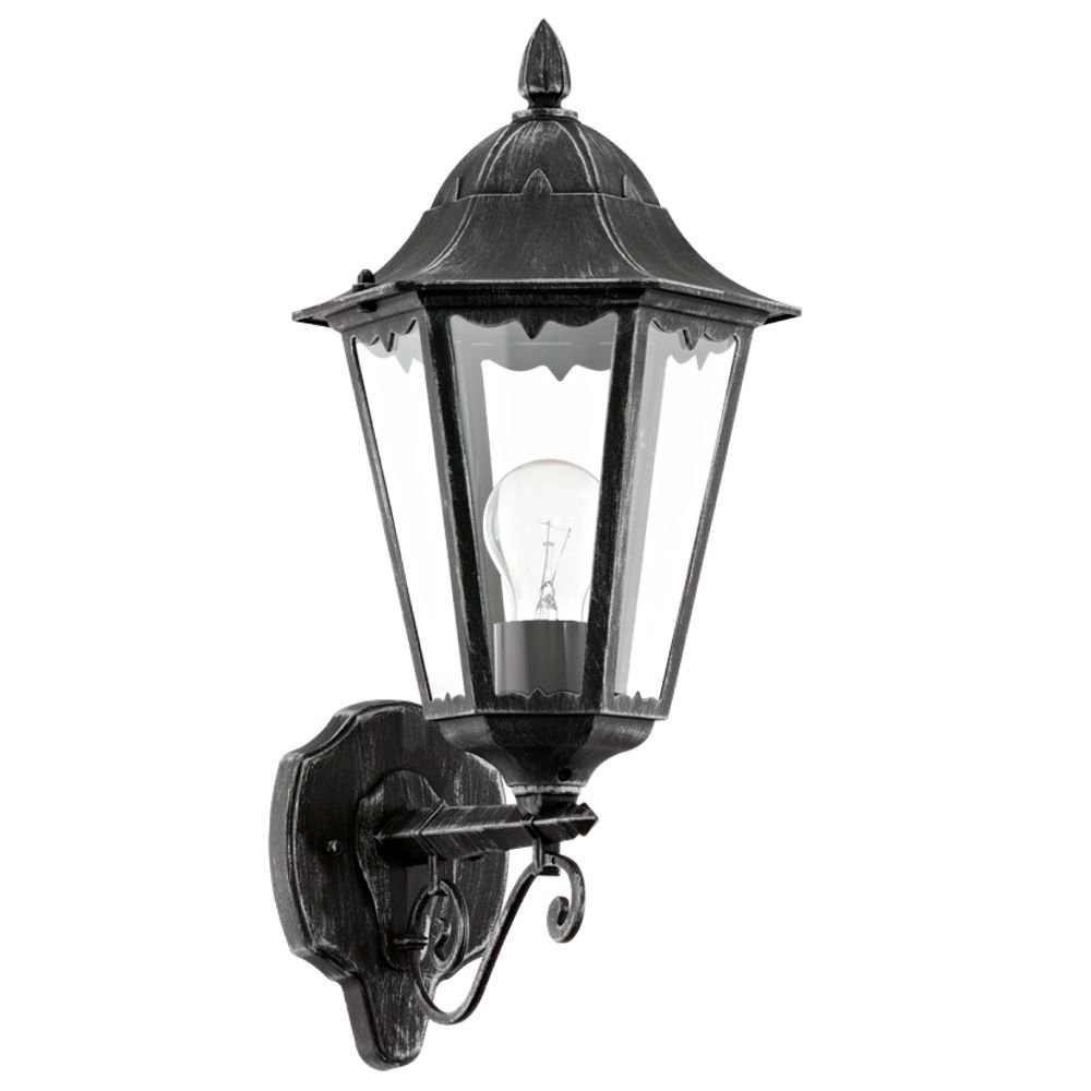 Lampe d'extérieur Navedo Noir argent